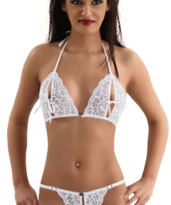 Set con perizoma bianco 2