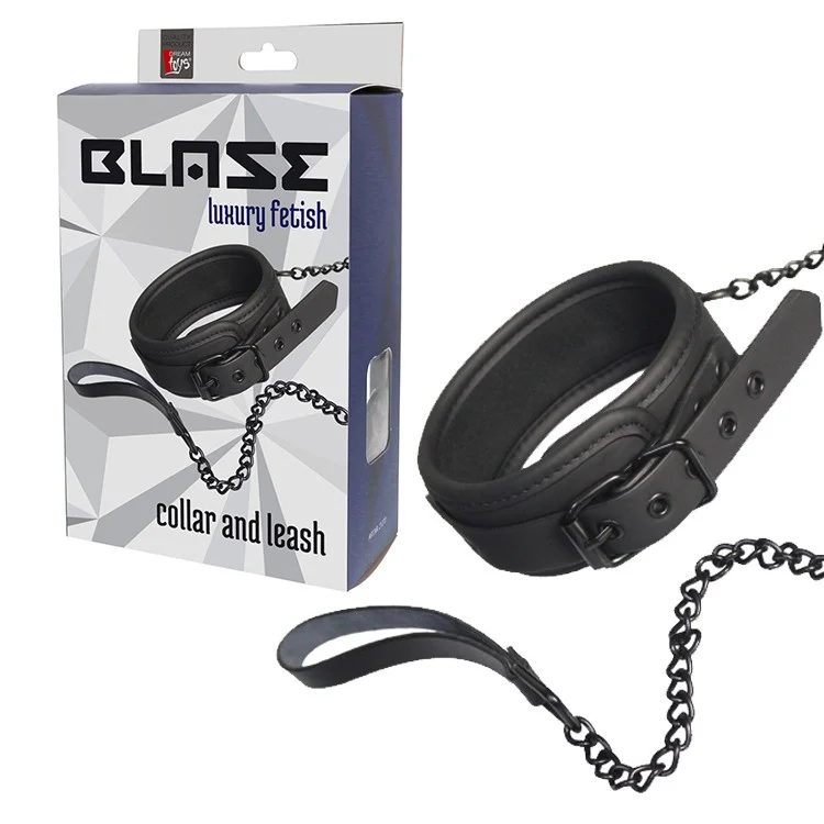 Sexy shop Le Pon Pon Collare con catena blaze nero