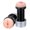 Sexy shop Le Pon Pon Masturbatore vagina e ano 2 in 1 hummer carne 17,8 cm