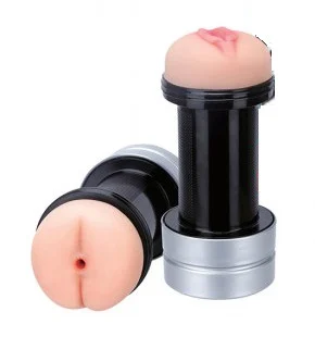 Sexy shop Le Pon Pon Masturbatore vagina e ano 2 in 1 hummer carne 17,8 cm