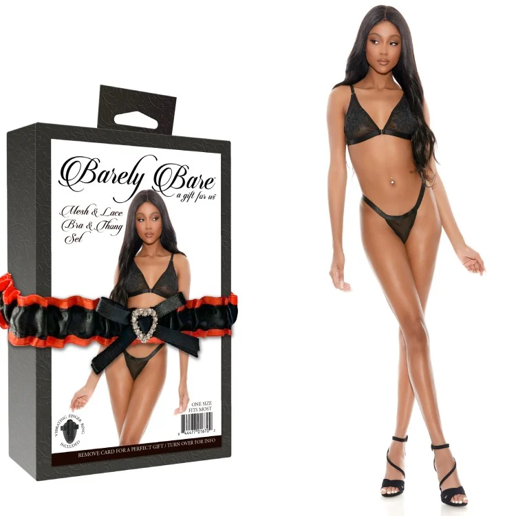 Sexy shop Le Pon Pon COMPLETO 2 PEZZI MESH & LACE