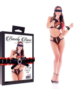 Sexy shop Le Pon Pon COMPLETO 4 PEZZI TIE ME UP