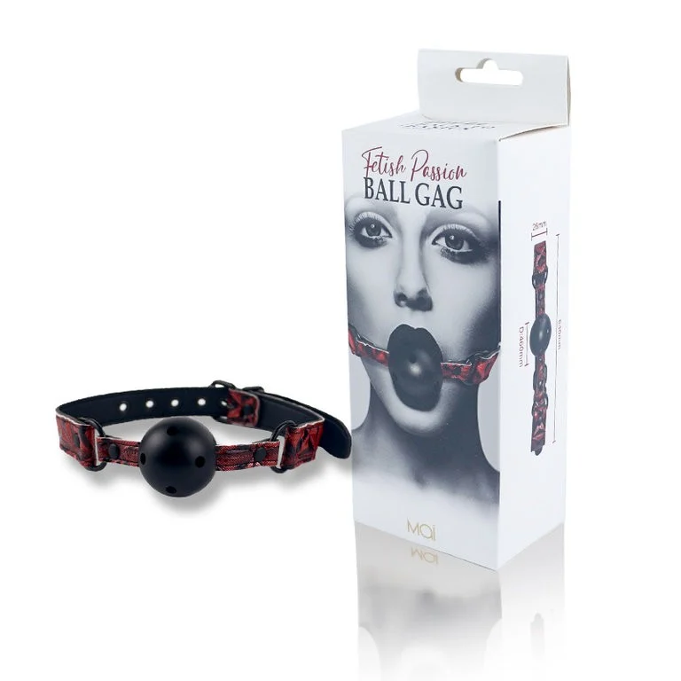 Sexy shop Le Pon Pon BALL GAG BTB ROJO