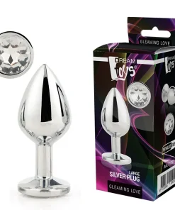 Sexy shop Le Pon Pon PLUG GLEAMING LOVE ARGENTATO L