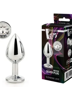 Sexy shop Le Pon Pon PLUG GLEAMING LOVE ARGENTATO M