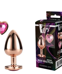 Sexy shop Le Pon Pon PLUG GLEAMING LOVE DORATO M