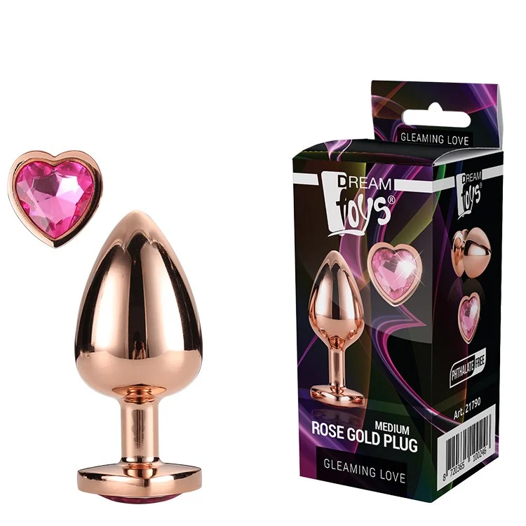 Sexy shop Le Pon Pon PLUG GLEAMING LOVE DORATO M