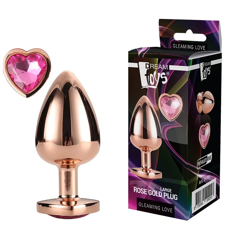Sexy shop Le Pon Pon PLUG GLEAMING LOVE DORATO L