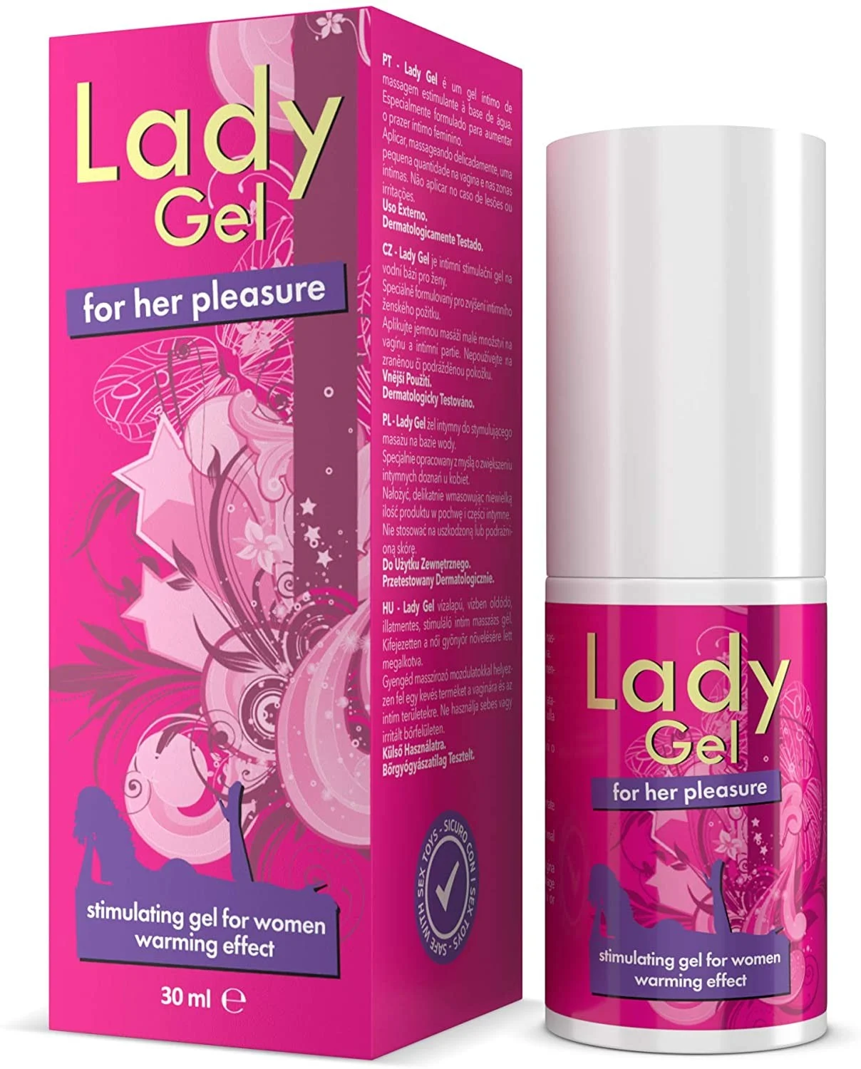 Sexy shop Le Pon Pon Gel Stimolante sessuale donna Lady Gel Intimateline 30ml