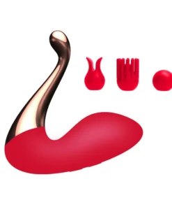Totally For U - Kinky - Dual Stim Clitoral Vibrator - The Queen Stiletto