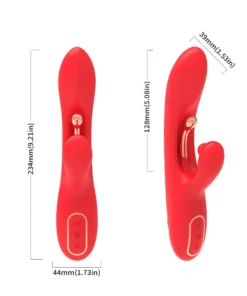 Alternative view of Totally For U - Kinky - Triple Stim Rabbit Vibrator - The Ace Rabbit